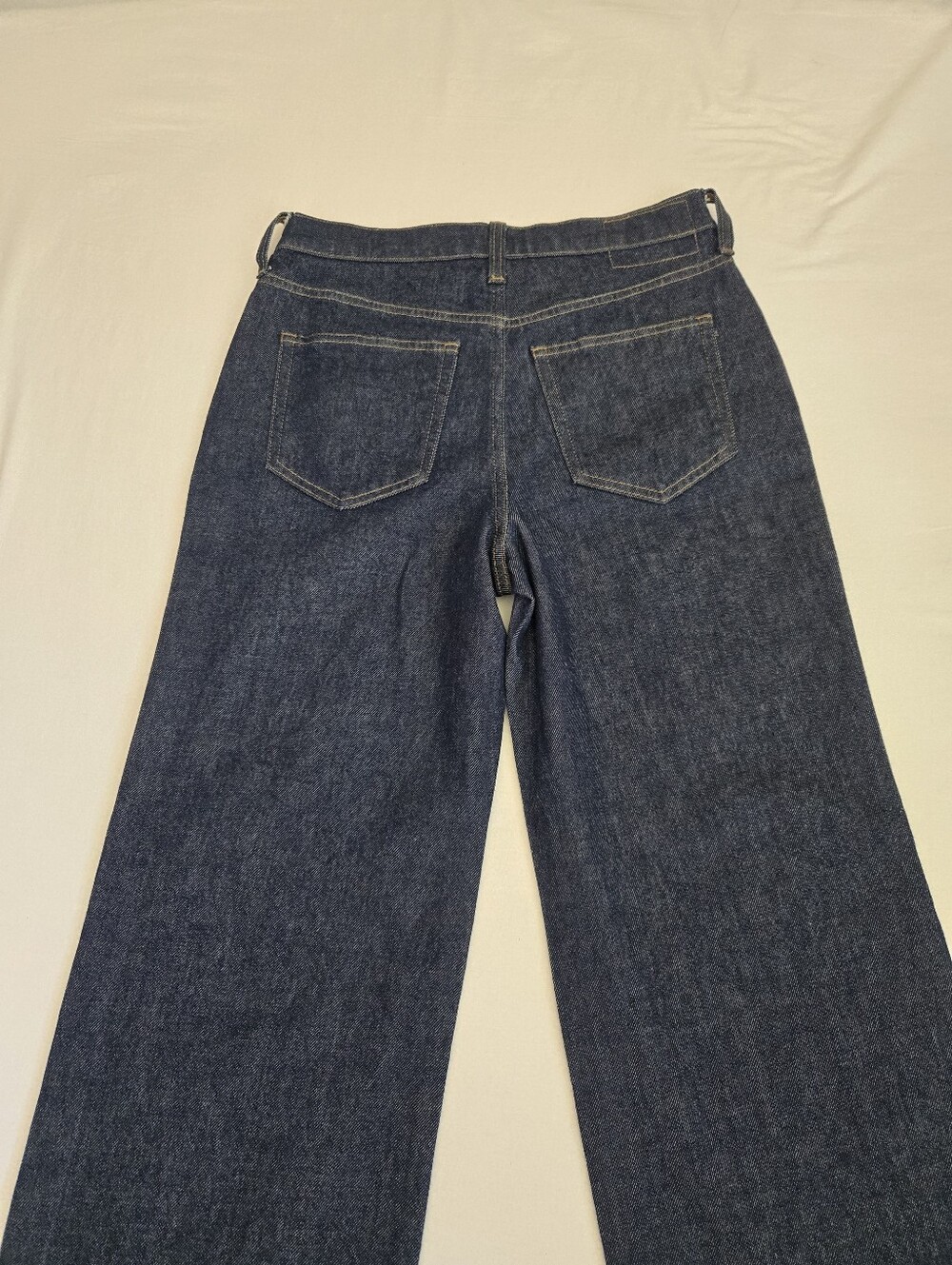 J. Crew Nwt 96 '96 Slim Wide Leg Jeans Dark Blue Wash Size 26 Style# CC580 - Picture 5 of 12